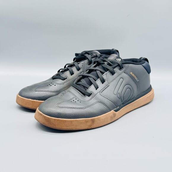 Adidas Shoes Mens 8.5 Gray Five Ten Sleuth DLX Mid Mountain Bike Trainers main image 8